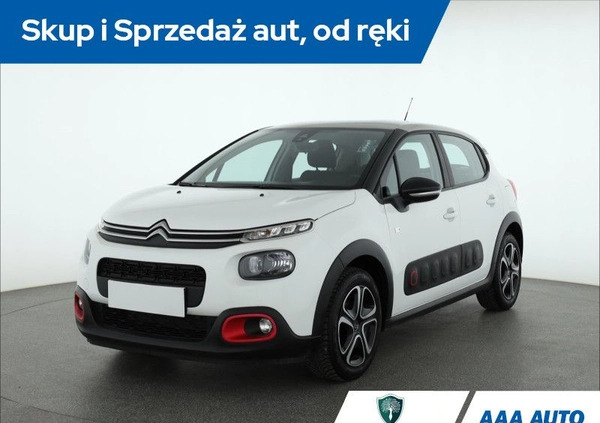 Citroen C3 cena 50000 przebieg: 66559, rok produkcji 2019 z Myślenice małe 254